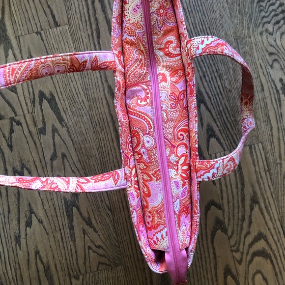 Vera Bradley Bags Vera Bradley Pink Sorbet Zip Top Tote With